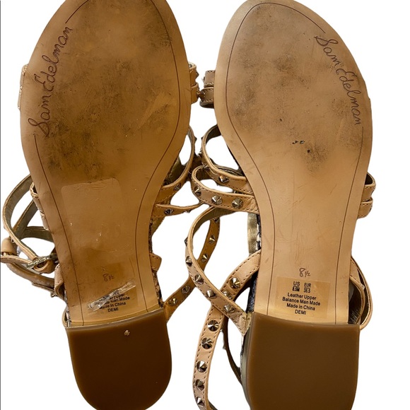SAM EDELMAN Demi Gladiator Sandals Shoes - Picture 9 of 14